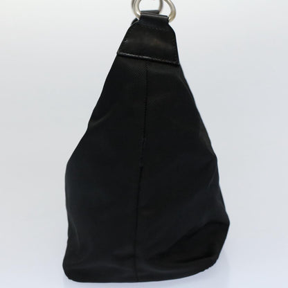 GUCCI Bamboo Shoulder Bag Nylon Black 000 1998 0531  ep2444