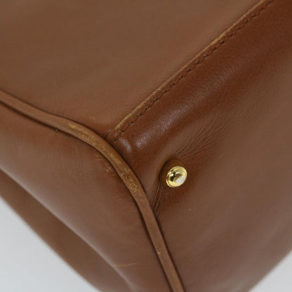 GUCCI Bamboo Hand Bag Leather 2way Brown 000 122 0316  ep2453