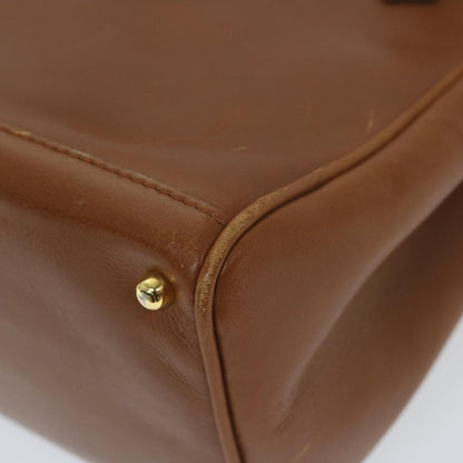 GUCCI Bamboo Hand Bag Leather 2way Brown 000 122 0316  ep2453