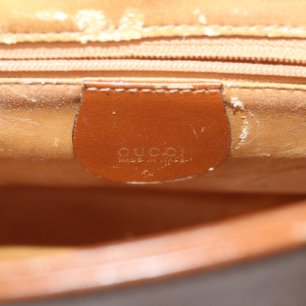 GUCCI Bamboo Hand Bag Leather 2way Brown 000 122 0316  ep2453