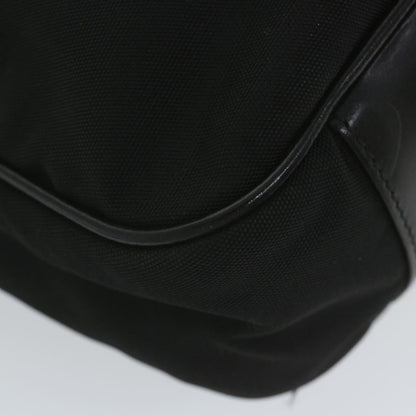 GUCCI Bamboo Shoulder Bag Canvas 2way Black 0011638  ep2478