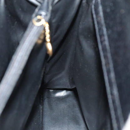 GUCCI Bamboo Hand Bag Leather Black Gold 002 1096 0260  ep5357