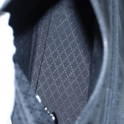 GUCCI Bamboo Hand Bag Nylon Black Silver 000 0509  ep5387