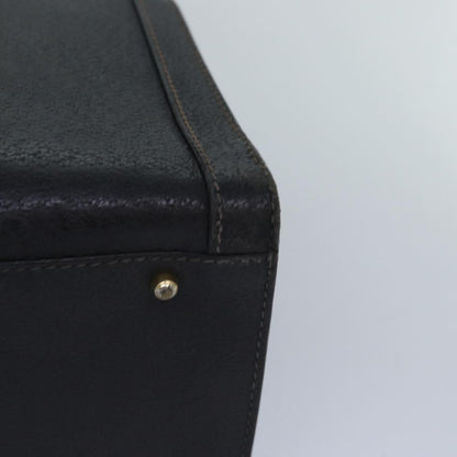 GUCCI Bamboo Hand Bag Leather Black Gold 002 123 0260  ep5446
