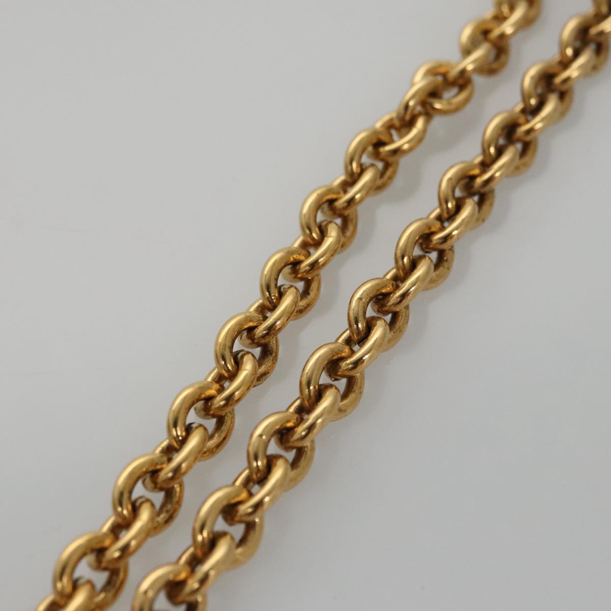 CHANEL Necklace metal Gold CC ep6760