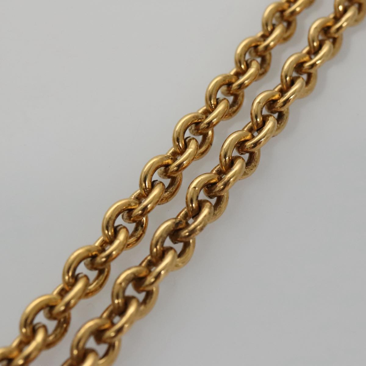 CHANEL Necklace metal Gold CC ep6760