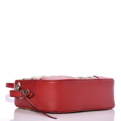 Gucci Canvas Supreme Camera Bag Red