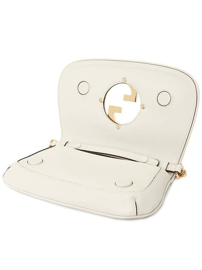 Gucci Blondie Interlocking G Shoulder Bag White