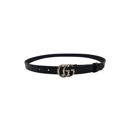 Gucci 20mm Leather Marmont Belt Sz 80/32