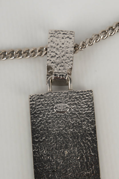 Collier argent Chanel Automne 2003