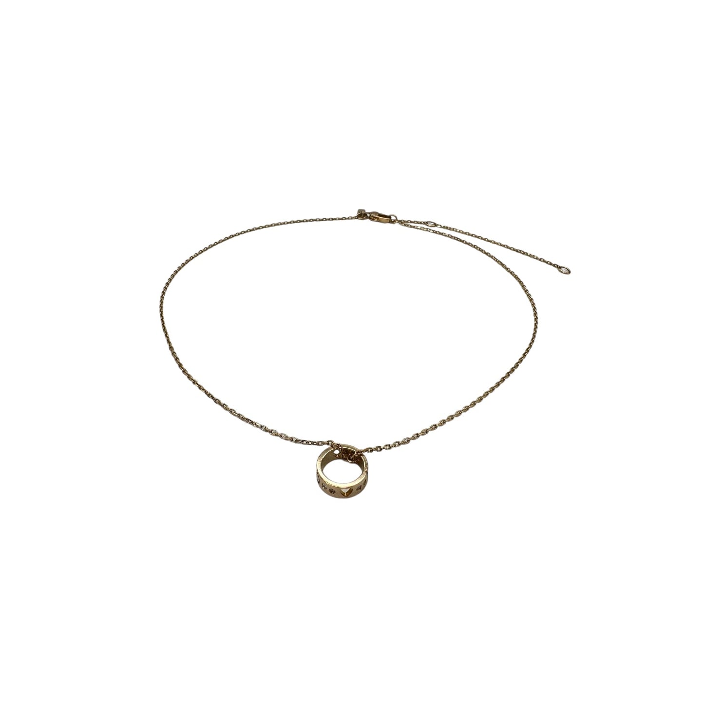 Gucci Amor circle pendant necklace