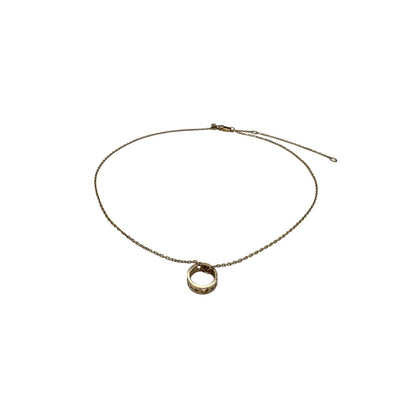 Gucci Amor circle pendant necklace
