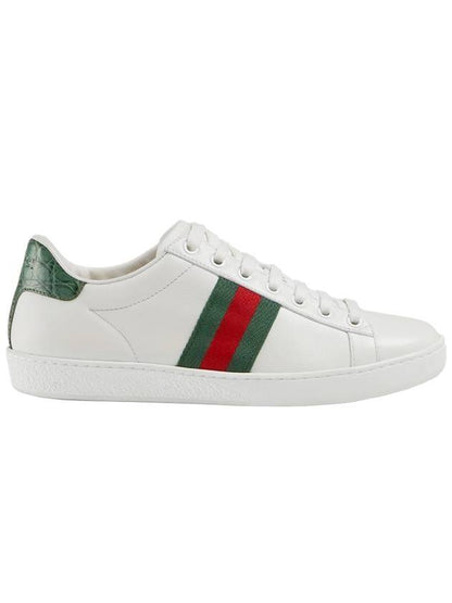 Gucci Ace Leather Sneakers White