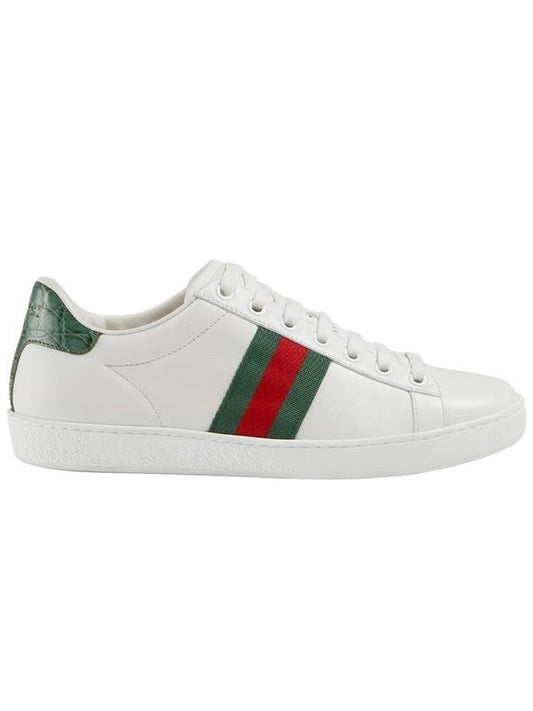 Gucci Ace Leather Sneakers White