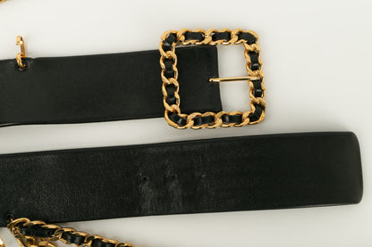 Ceinture en cuir Chanel