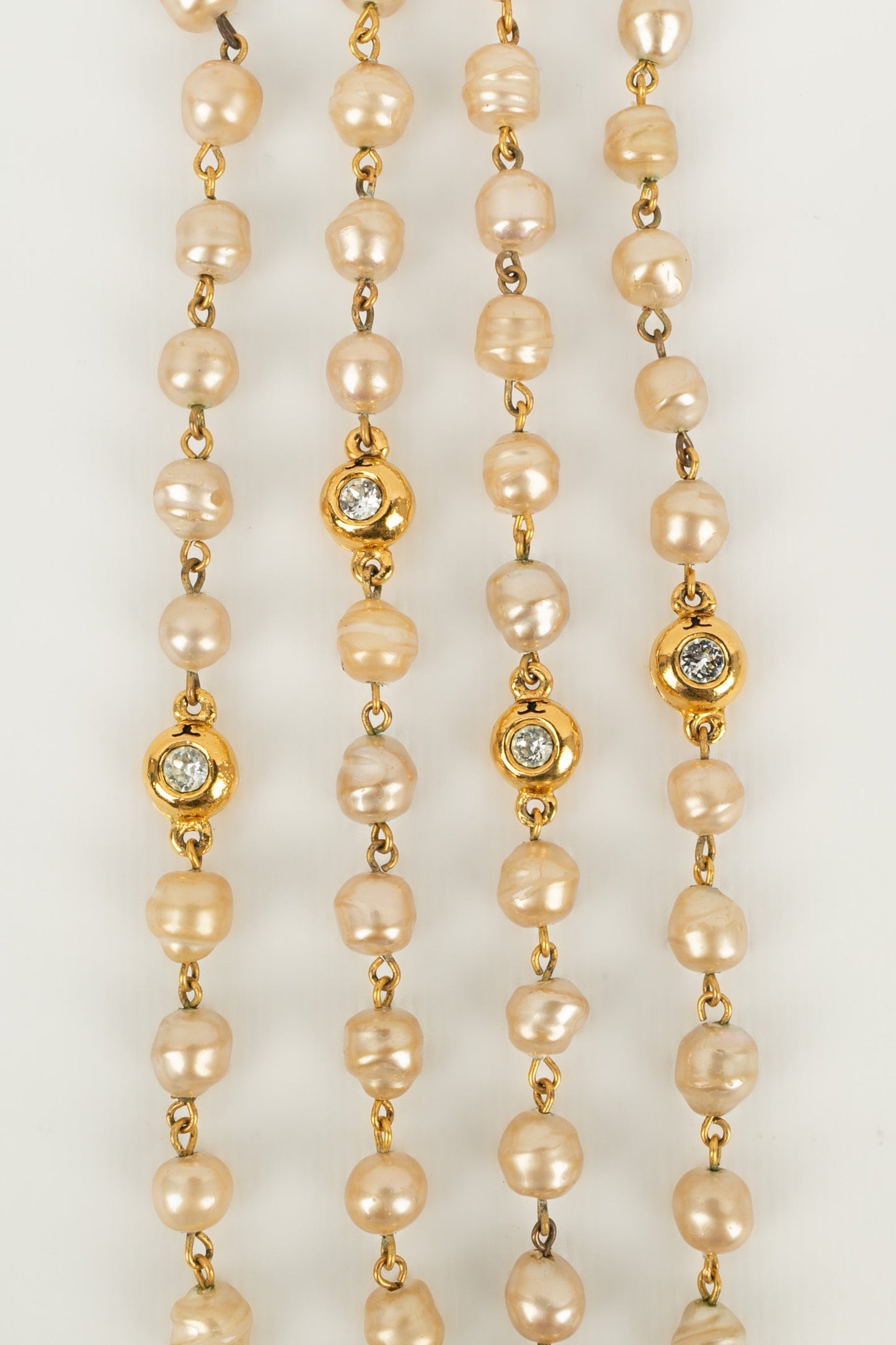 Collier de perles Chanel 1980s