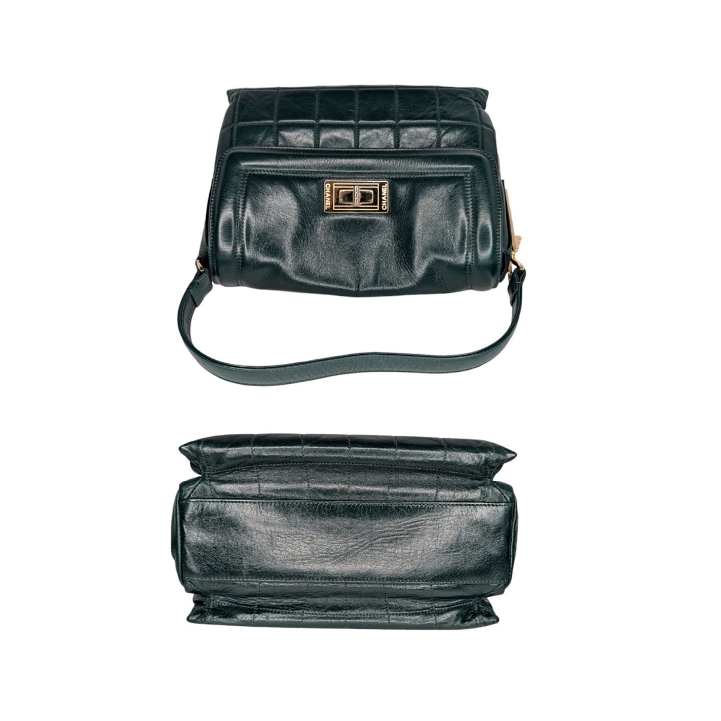 Chanel Vintage Square Quilted Mademoiselle Flap Bag