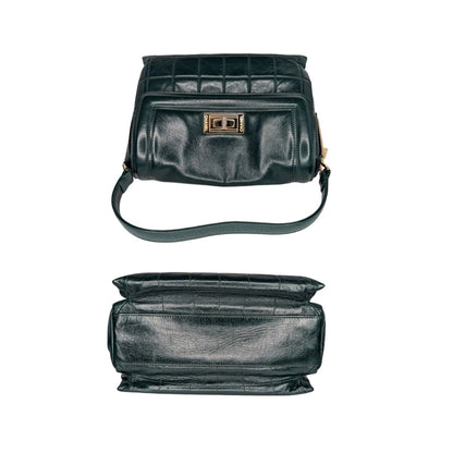 Chanel Vintage Square Quilted Mademoiselle Flap Bag