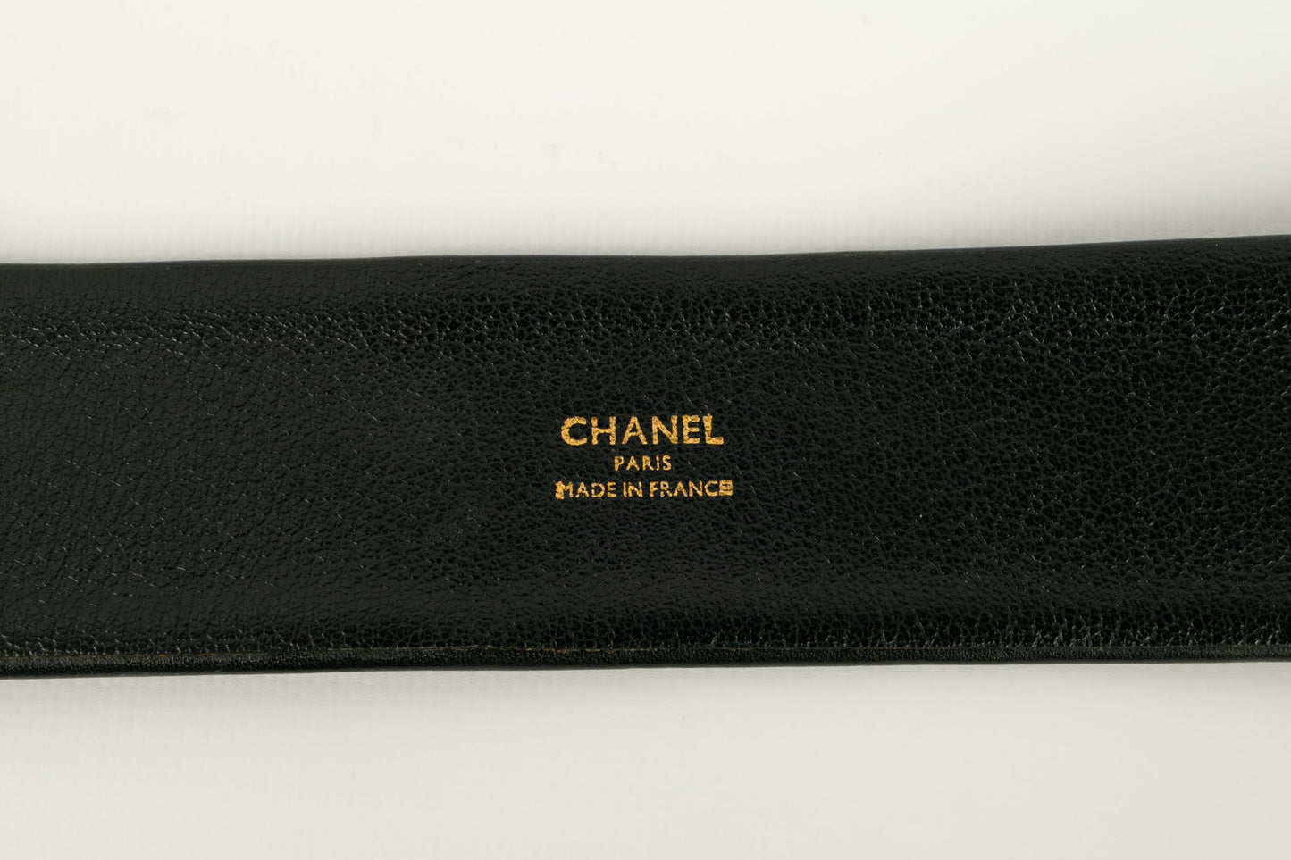 Ceinture en cuir Chanel