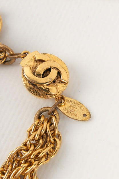 Collier dor Chanel 1984