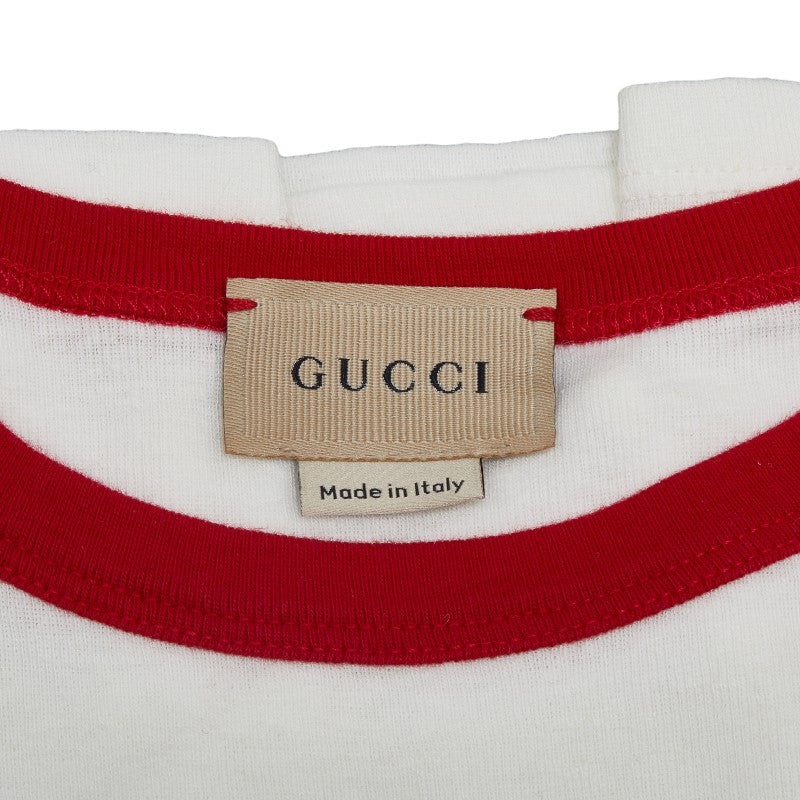 Gucci Cat Cat  Lingerie  y Size 12 White Multicolor Cotton Linen  Gucci