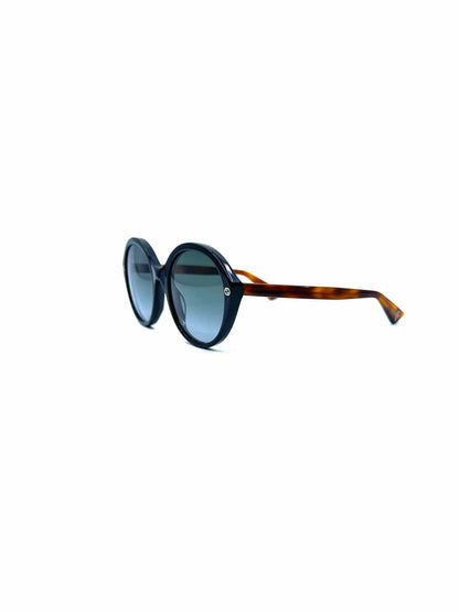 GUCCI Brown, Black Circle Solid Sunglasses