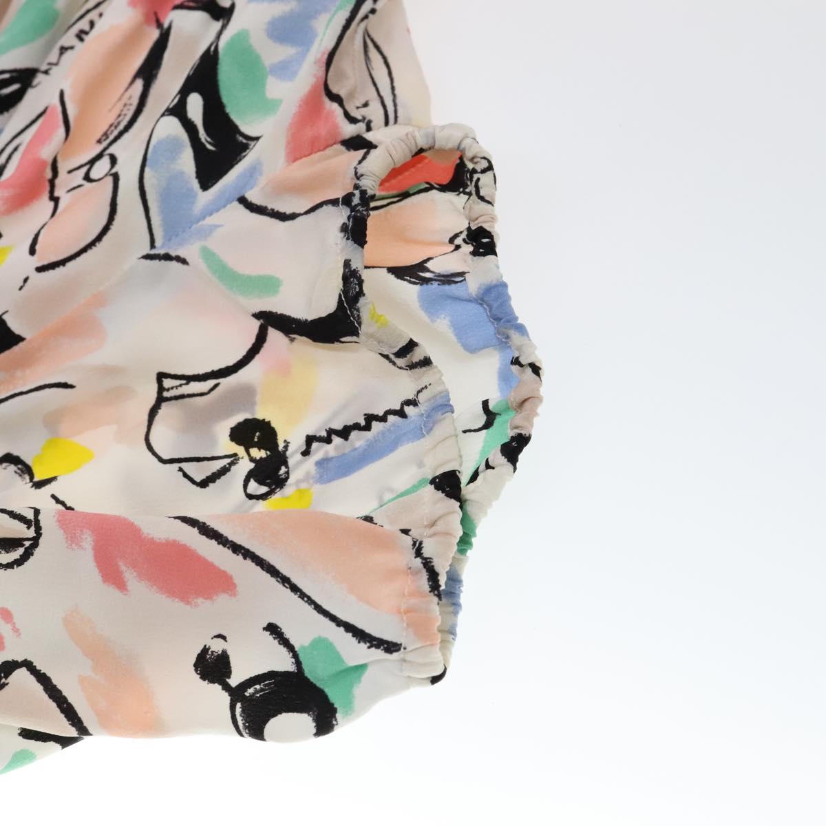 CHANEL One Piece Silk Multicolor CC FF0253
