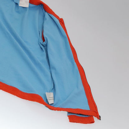 CHANEL Short Sleeve Cotton Blue CC FF0787