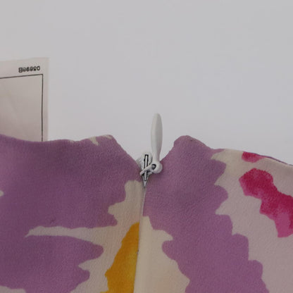 CHANEL One Piece Silk Multicolor CC FF1383
