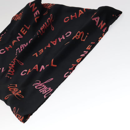 CHANEL Tank Top Silk Black CC FF1644