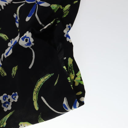 CHANEL One Piece Silk Black CC FF2883