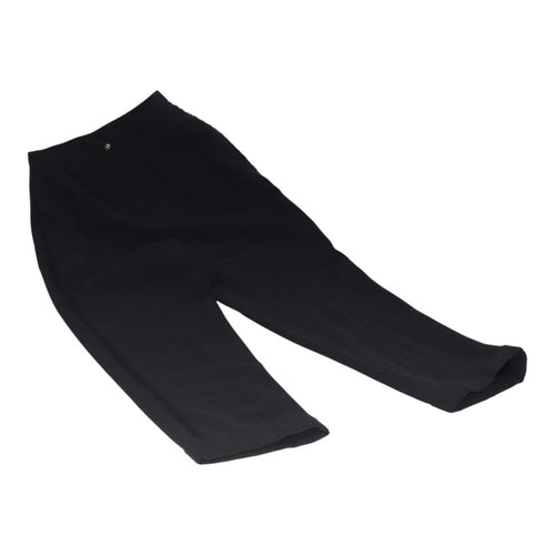 CHANEL Pants Wool Navy C-TK-5914 CC FF2944