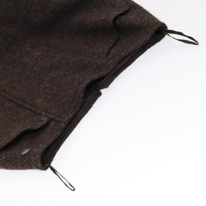 CHANEL Setup Skirt Jacket Wool Brown C-TK-5914 CC FF3295