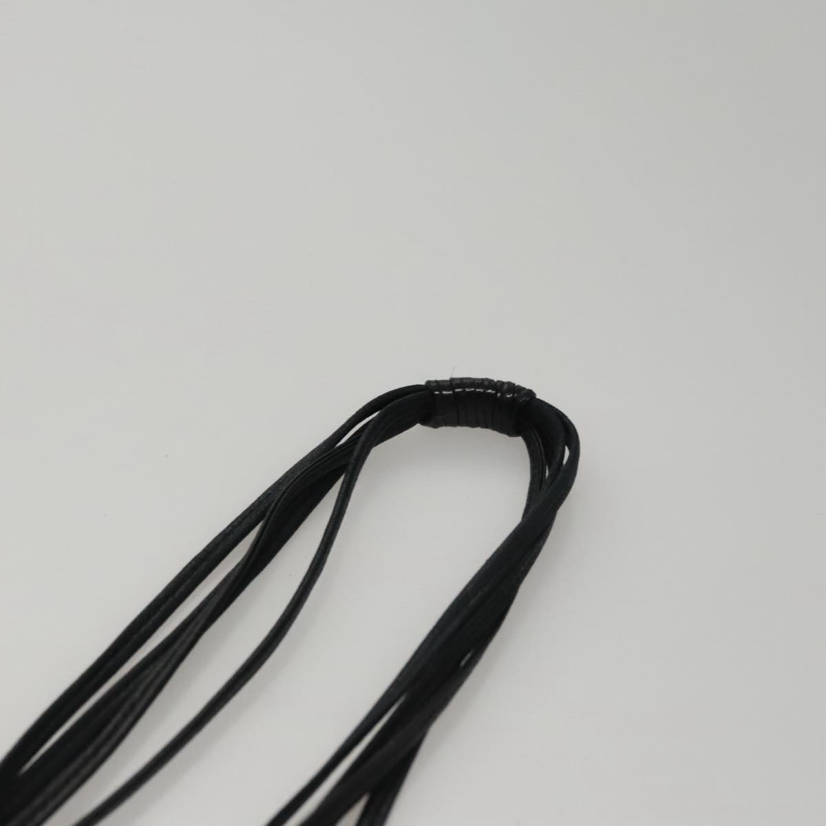 CHANEL Shoulder Bag Lamb Skin Black Gold CC FF3402