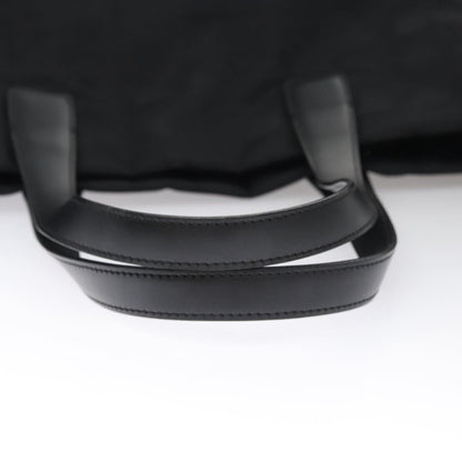 CHANEL New Travel line Tote Bag Nylon Black CC FF4204