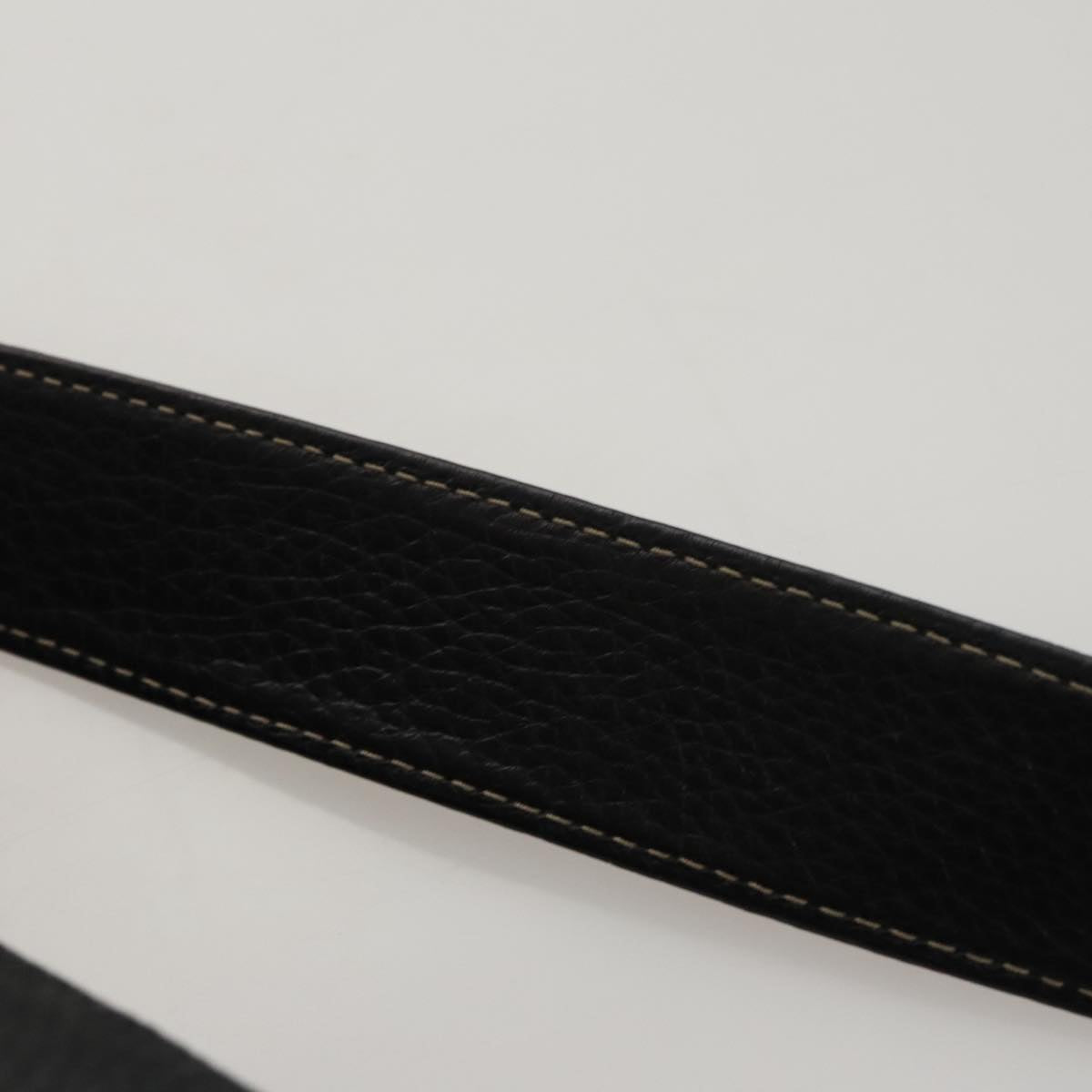 CHANEL Shoulder Bag Caviar Skin Black CC FF4222