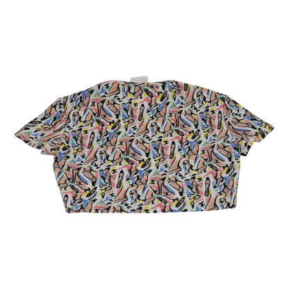 CHANEL Short Sleeve Nylon Multicolor CC FF4348