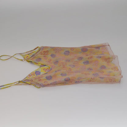 CHANEL Camisole Cotton Yellow CC FF4889