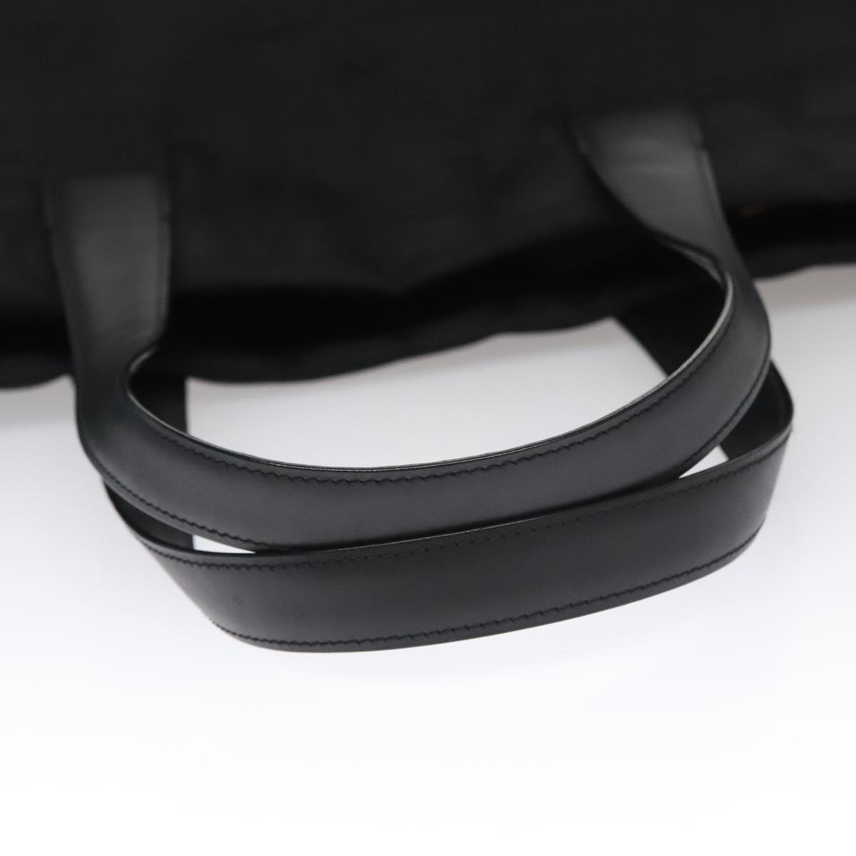 CHANEL New Travel line Tote Bag Nylon Black CC FF5445