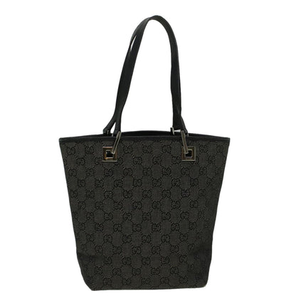 GUCCI GG Canvas Tote Bag Black 31244  fm2943