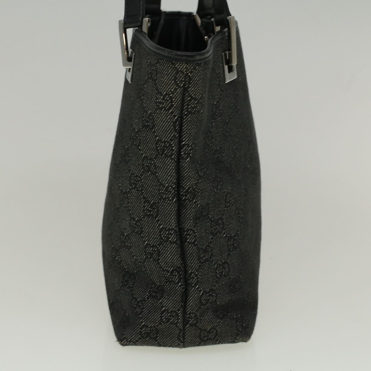 GUCCI GG Canvas Tote Bag Black 31244  fm2943