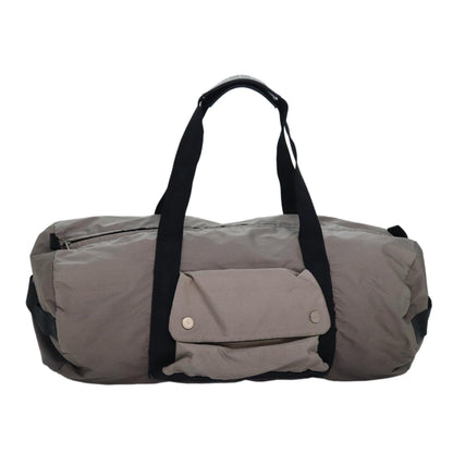 CHANEL Sports Line Boston Bag Nylon Black Gray CC fm3627