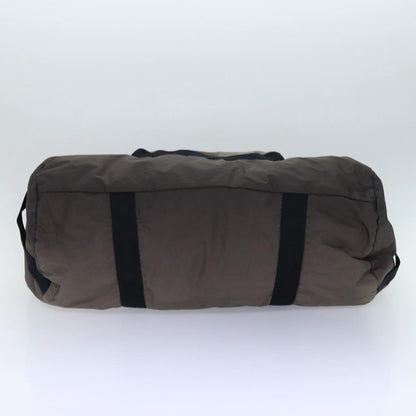 CHANEL Sports Line Boston Bag Nylon Black Gray CC fm3627