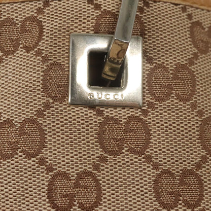 GUCCI GG Canvas Tote Bag Beige Gold 002 1098 3444  fm4010