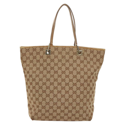 GUCCI GG Canvas Tote Bag Beige Gold 002 1098 3444  fm4010