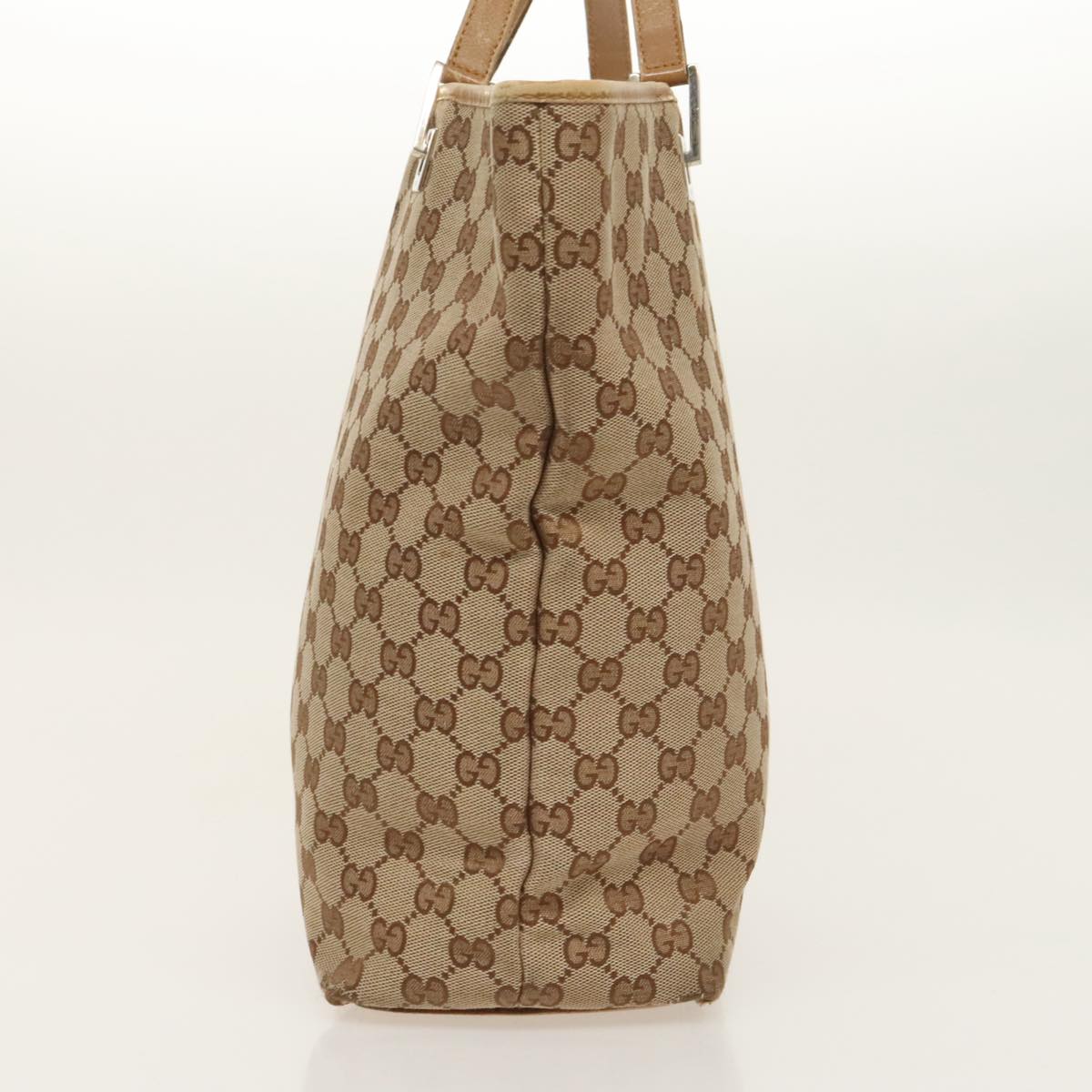 GUCCI GG Canvas Tote Bag Beige Gold 002 1098 3444  fm4010