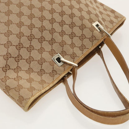 GUCCI GG Canvas Tote Bag Beige Gold 002 1098 3444  fm4010