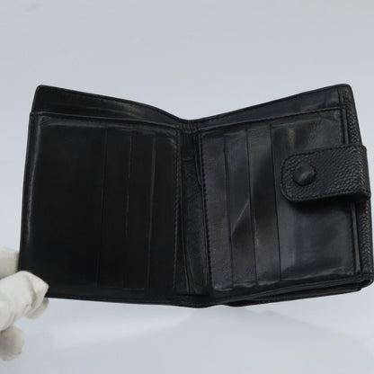 CHANEL Wallet Caviar Skin Black CC fm4156