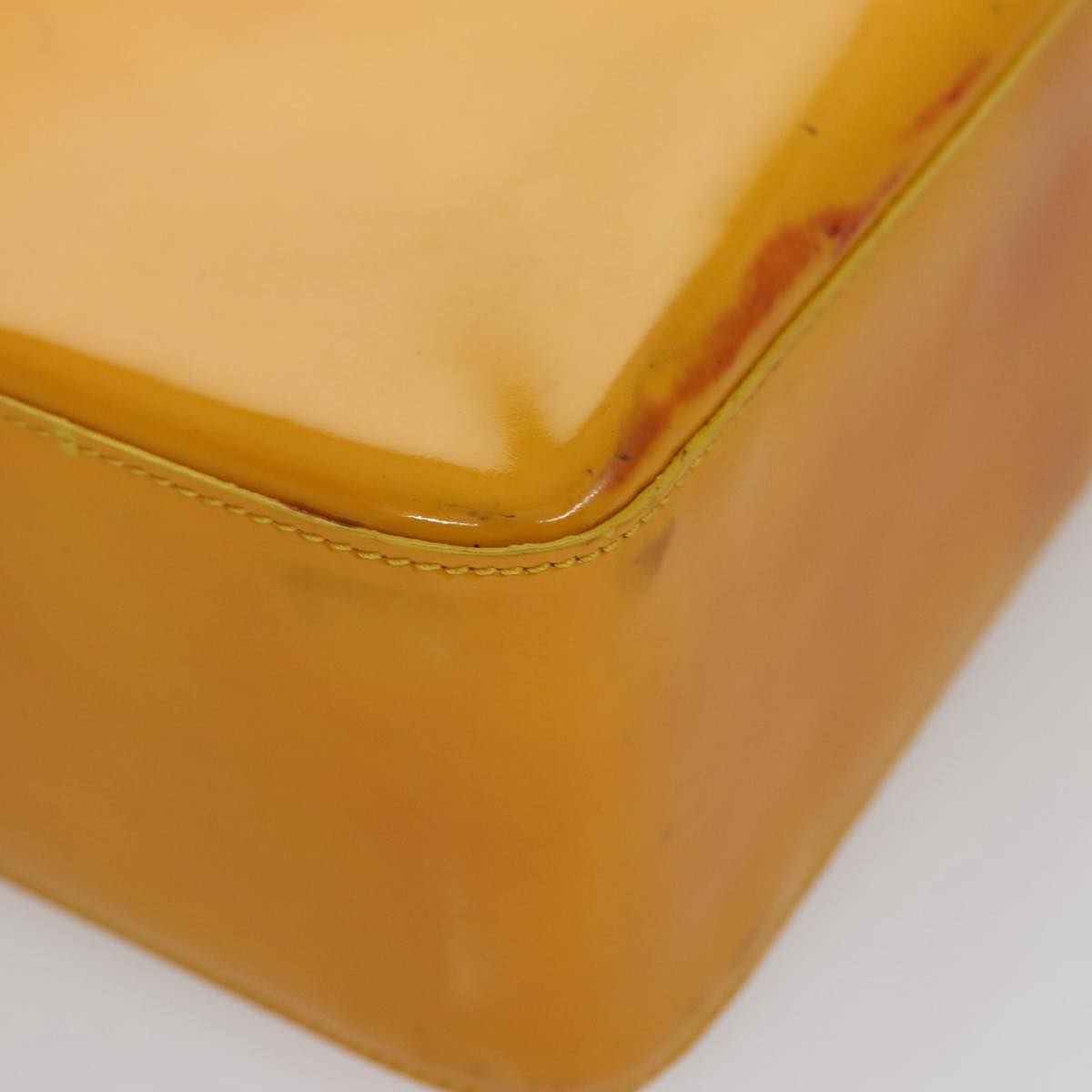 CHANEL Tote Bag Enamel Yellow CC fm4195