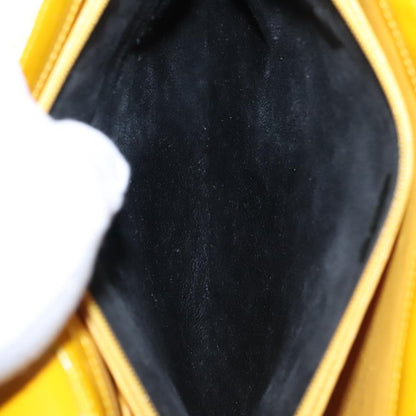 CHANEL Tote Bag Enamel Yellow CC fm4195